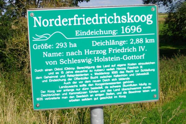 Norderfriedichskoog_Schild