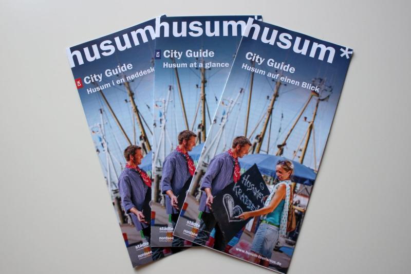 City Guides Deutsch, Englisch, Dänisch | © Tourismus und Stadtmarketing Husum GmbH